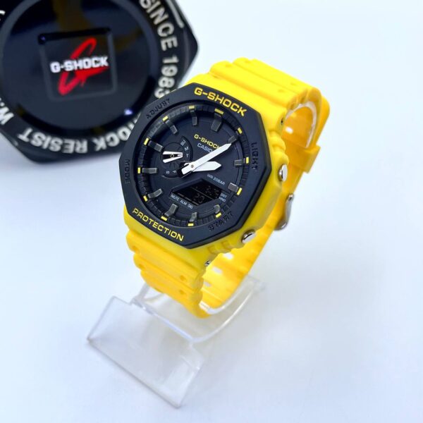 Relógio Masculino G-Shock GA-2110 Amarelo a prova dagua - Image 2