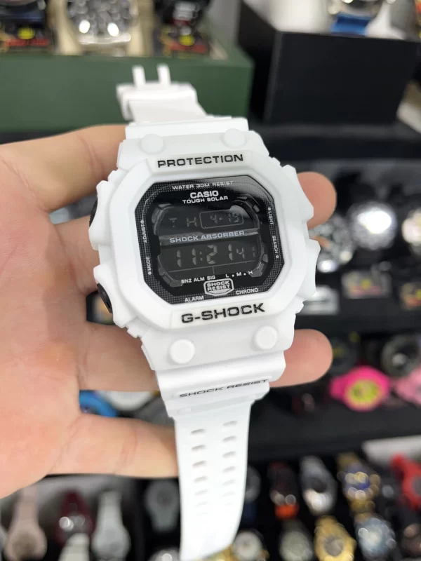 Relógio Masculino G-Shock Digital DW Branco a prova dagua